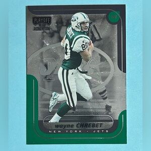 Wayne Chrebet,New York Jets 1999 Playoff Momentum NFL Card #72